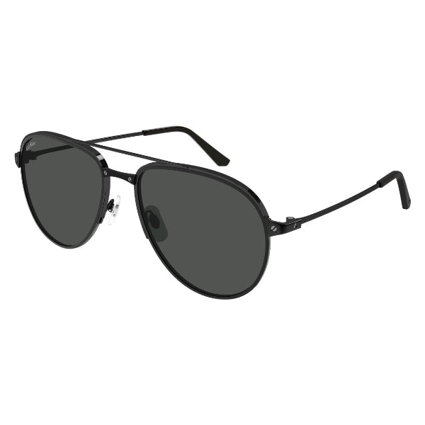 Cartier Black Grey Pilot Sunglasses – CT0325S 009 (CAT 3) 59