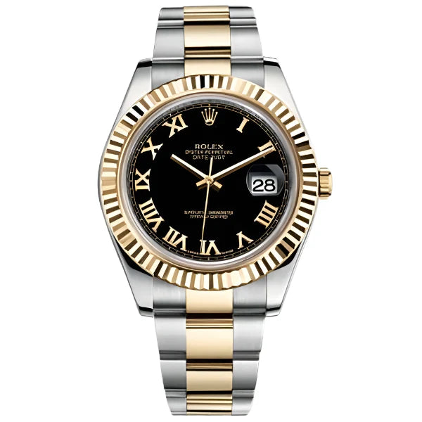 Rolex Datejust II Black Dial Gents Watch - 116333