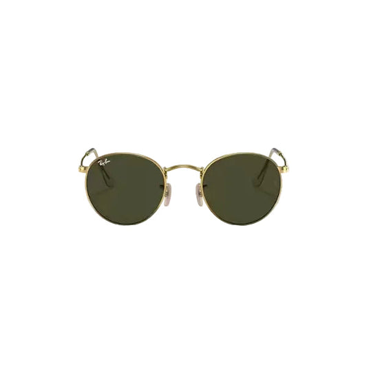 Ray-Ban Round Metal Gold Sunglasses – RB3447 001 (50-21-145)